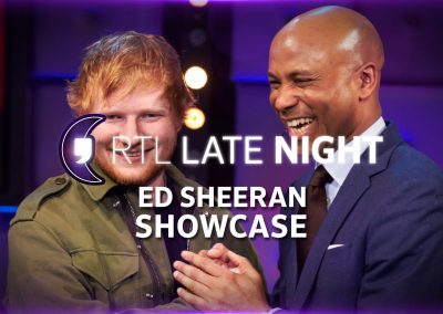 Ed Sheeran | RTL Late Night | Warner Music